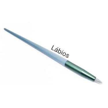 Imagem de Pincel maquiagem para lábios. comprar e usar