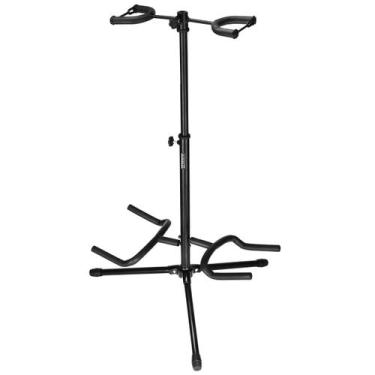 Imagem de Suporte Para 2 Instrumentos De Corda Com Ajuste De Altura E Apoios Emb