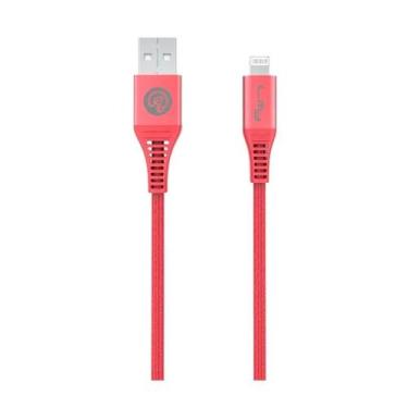 Imagem de Cabo De Dados E Carga USB-A Para Lightning Apple MFi 1.5m - LITY, Verm