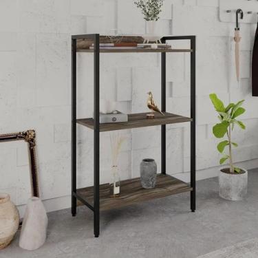 Imagem de Estante de Livros Industrial Aço 60CMX104CM 3 Prateleiras Active Yesca
