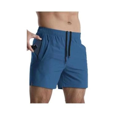 Imagem de Shorts De Treino Masculinos De Secagem Rápida Para Corrida, Academia E