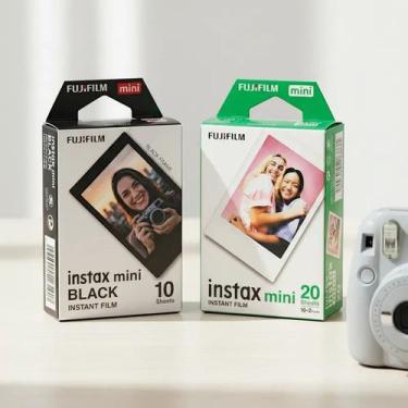 Imagem de Filmes Instax Fujifilm Mini 20 Branco + 10 Preto