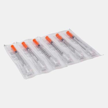 Imagem de SERINGAS INSULINA 0,5ML 8MMX0,30MM 30G BLISTER 100UN UNIQMED Tamanho:0