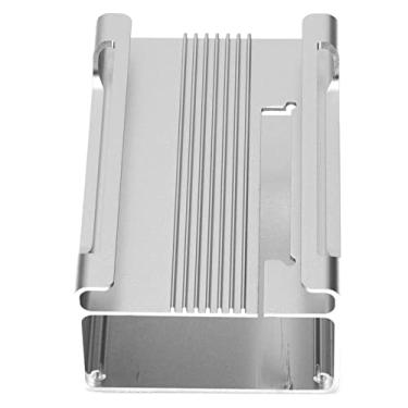 Imagem de Revestimento de metal, capa de liga de alumínio de tamanho padrão durável para dissipação de calor (prata)