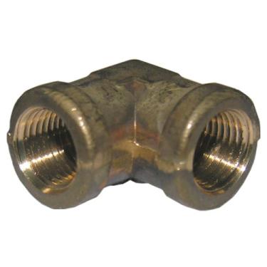 Imagem de LASCO 17-9003 Rosca de tubo fêmea de latão de 90 graus Ell/cotovelo