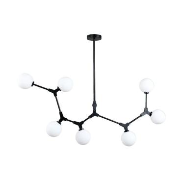Imagem de Lustre Pendente Nordecor Bheo 2023 Preto G9 Bivolt