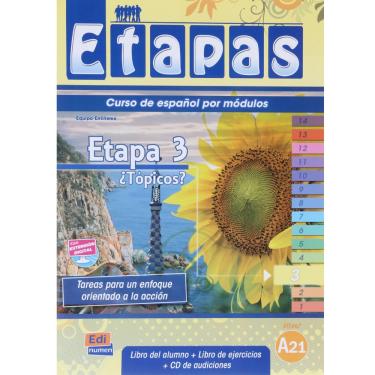 Imagem de Livro - Etapas: Etapa 3 - Nivel A2.1 - Equipo Entinema