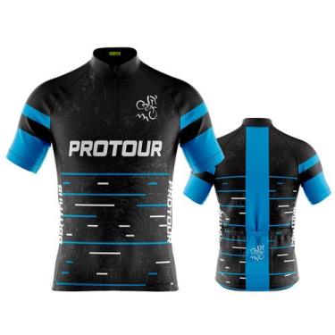Imagem de Camisa Ciclismo Masculina Mtb Pro Tour Rua Dry Fit Proteção Uv+50