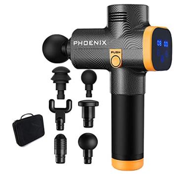 Imagem de NUTOT Pistola Massageadora Muscular Profissional + Case+Equipado com 6 cabeças de massagem Regulação da 3 engrenagem