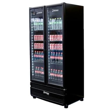 Imagem de Refrigerador 2 porta vidro 681 L ar forçado preto stylus