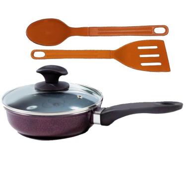 Imagem de Frigideira Cereja Antiaderente em Cerâmica Talher 05 CB 16cm