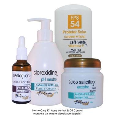 Imagem de Kit Home Care Acne Control & Oil Control - Bioexotic