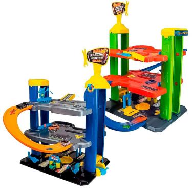 Imagem de Pista de Carrinho Mega Parking Center 3 Andares Lava Rápido Elevador Maral