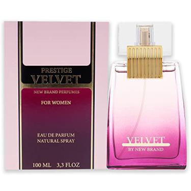 Imagem de New Brand Perfumes Spray EDP de veludo feminino, 100 ml, (vel1w)