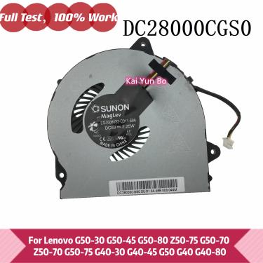 Imagem de DC28000CGS0 CPU Laptop Cooling Fan Para Lenovo G50-30 G50-45 G50-80 Z50-75 G50-70 Z50-70 G40-30