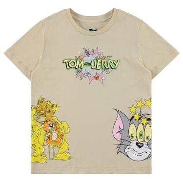 Imagem de Camiseta masculina Tom & Jerry Battle - Camiseta vintage com desenho animado, Arena, 10-12