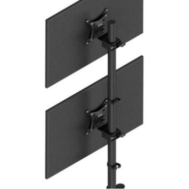 Imagem de Suporte Monitor Duplo Vertical Morsa P/ 2 Monitores 10 A 27 - AVATRON