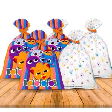 Imagem de 8 Sacolas Surpresa Decoração Bolofofos Festa Aniversário - Fastcolor