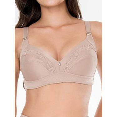 Imagem de Sutiã sem Aro e sem Bojo Dilady 12371, Marrom, 50