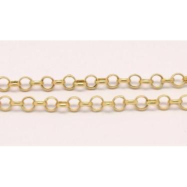 Imagem de Conjunto Corrente E Pulseira Portuguesa De Ouro 18k 750 - RD Magazine