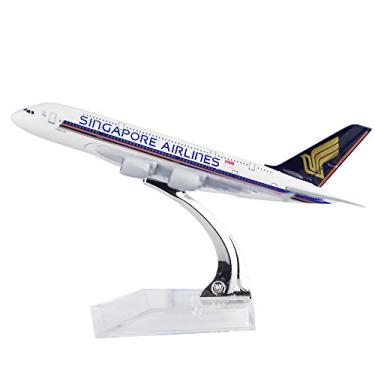 Imagem de 24-Hours Singapore Airlines A380 Alloy Metal Airplane Models Die-cast 1:400
