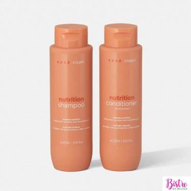 Imagem de Kit Braé Stages Nutrition - Shampoo 250ml + Condicionador 250ml