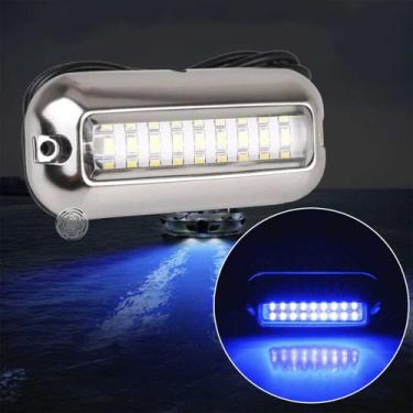 Imagem de Luz Lâmpada Subaquática 27 Leds Super Potência Barco Lancha - GPTrend,