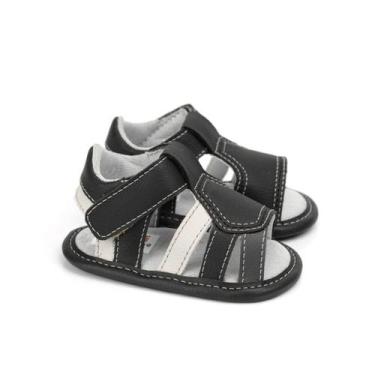 Imagem de Sandalinha Bebê Papet Anatomica - Bicho De Pé Baby, Preto, 15