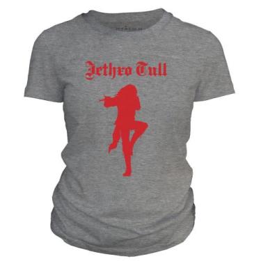 Imagem de Camiseta feminina - Jethro Tull - DASANTIGAS, Silver, Silver, PP