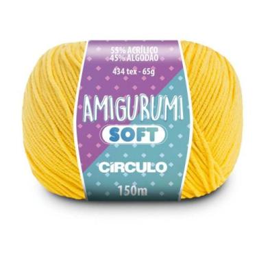 Imagem de 01 Novelo Fio Amigurumi Soft - Artesanato Em Crochê - Circulo, 1317, S