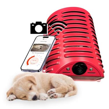 Imagem de Hound Heater Akoma Dog House Heater, Outdoor Pet Furnace 400w - for Most Dog Houses (400W - WiFi - Camera)