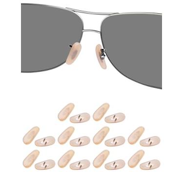 Imagem de HILEEN 10 pares de almofadas de nariz de substituição para Ray-Ban Aviator RB3025 | Clubmaster RB3016 | Caravana RB3136 | RB3183 | RB3445 | RB3026 | RB3030 | RB3211 | RB3362 | RB4175 Óculos de sol -
