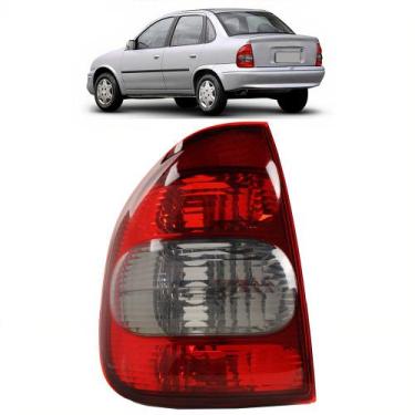Imagem de Lanterna Traseira Corsa Sedan Classic 2000 2001 2002 Lado Esquerdo - P