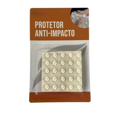 Imagem de 25 Gotas Silicone Adesivo Protetor Anti-Impacto Vidro Móveis Bolinha 10mm