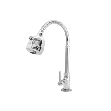 Imagem de Torneira Gourmet Cozinha Bancada Mesa Pia Cano Inox Flexível