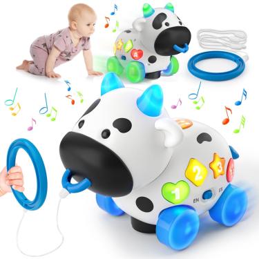 Imagem de Brinquedo musical para vacas innosky para crianças de 1 a 2 anos com músicas bilíngues
