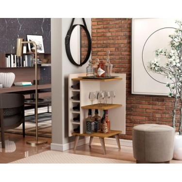 Imagem de Adega De Canto Pés Palito 49 Plus Adega Lateral cores - Comprar Moveis