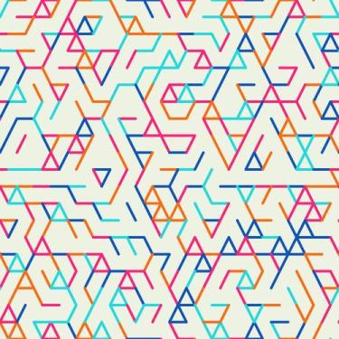 Imagem de Papel de Parede Adesivo Terracota Lineart Minimalista Costela de Adão 