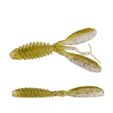 Imagem de East Rain Isca macia de lagosta rosqueada de 2,9 pol. 0,10/5,7 g. Iscas de camarão lagostins Shad Drop Shot Panfish Bluegill Bass Walleye mar oceano lago riachos rio