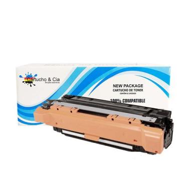 Imagem de Toner Compatível Ce250A 504A Preto Cm3530 Cp3525Dn 3525 3530 5k - Cart