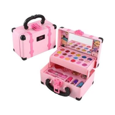 Imagem de Conjunto De Maquiagem De Princesa Para Meninas, Crianças, Cosméticos N