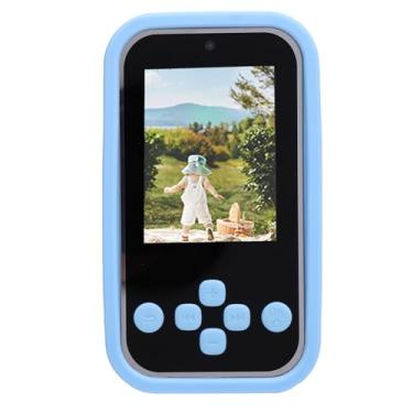 Imagem de Zopsc Câmera de Selfie Infantil 1080p HD Foco Automático Com Tela de 2,4 Polegadas Aplicativos de Alto-falante Embutidos Filtros de Adesivos para Crianças Presentes de Natal de (BLUE)