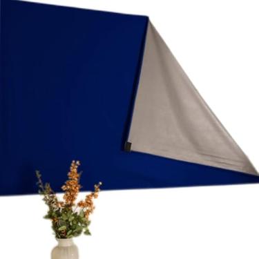 Imagem de Cortina Painel Blackout com para Sala Quarto Cozinha(MARINHO,135X215)
