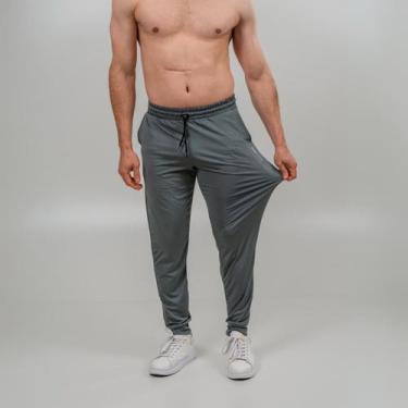 Imagem de Calça Esportiva Jogger Masculina Premium - Tecido Drifit com Alta Elas