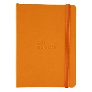 Imagem de Rhodia Rhodiarama Caderno SoftCover - 72 folhas de pontos - 10 x 13 cm - Capa laranja (117365C)