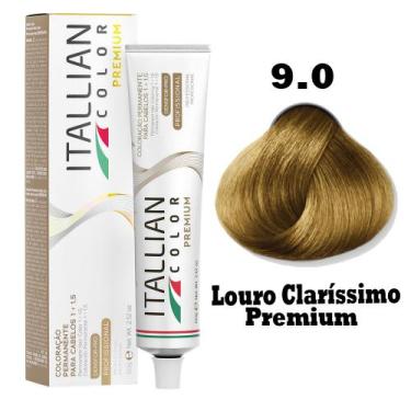 Imagem de Coloração Itallian Premium Louro Claríssimo 9.0