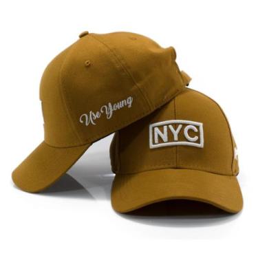 Imagem de Boné NYC New York City Aba Curva Com Ajuste Fitão Envio Imediato - Use