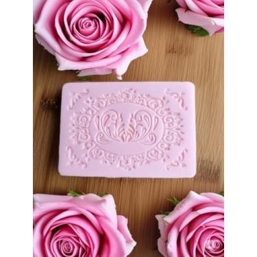 Imagem de Sabonete Artesanal de Rosas (Rosa)