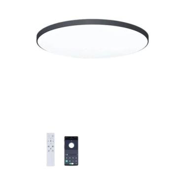 Imagem de Luminária De Teto LED Grande Regulável Com Controle Remoto Para Quarto
