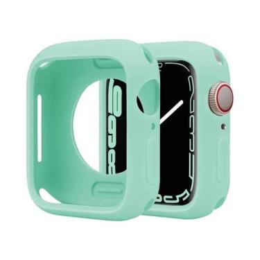 Imagem de Capa De Silicone Macia Para Apple Watch Series 8 7 6 SE 5 4 38mm 40mm 